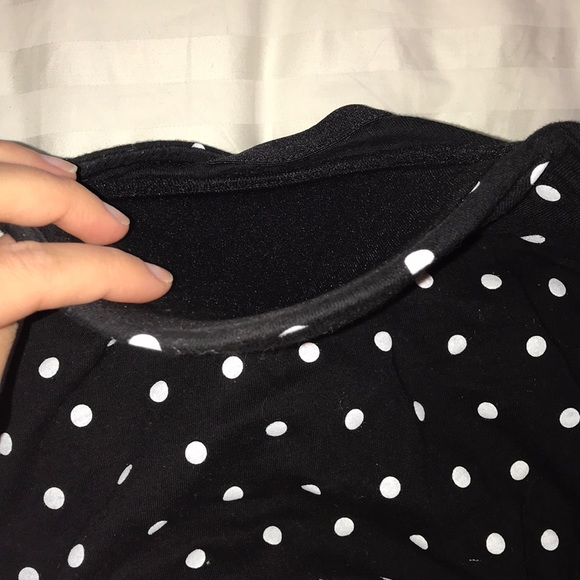 Polka Dot Strapless Top main image 1